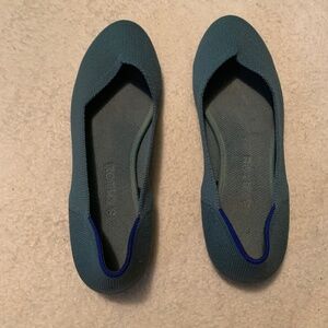 Rothy's Teal Blue Flats - Sz 7.5
